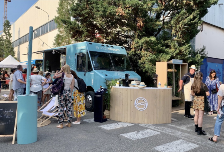 Food truck américain